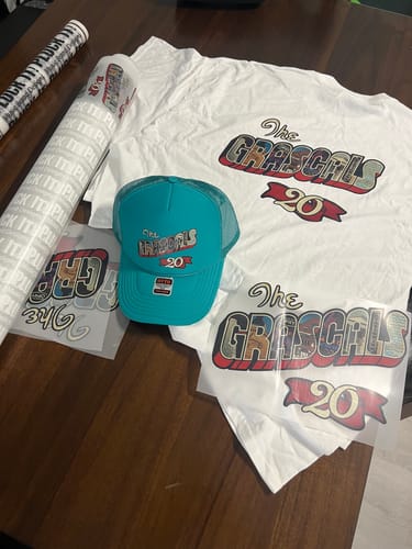 Customer photo review of Upload Your Own Gang Sheet