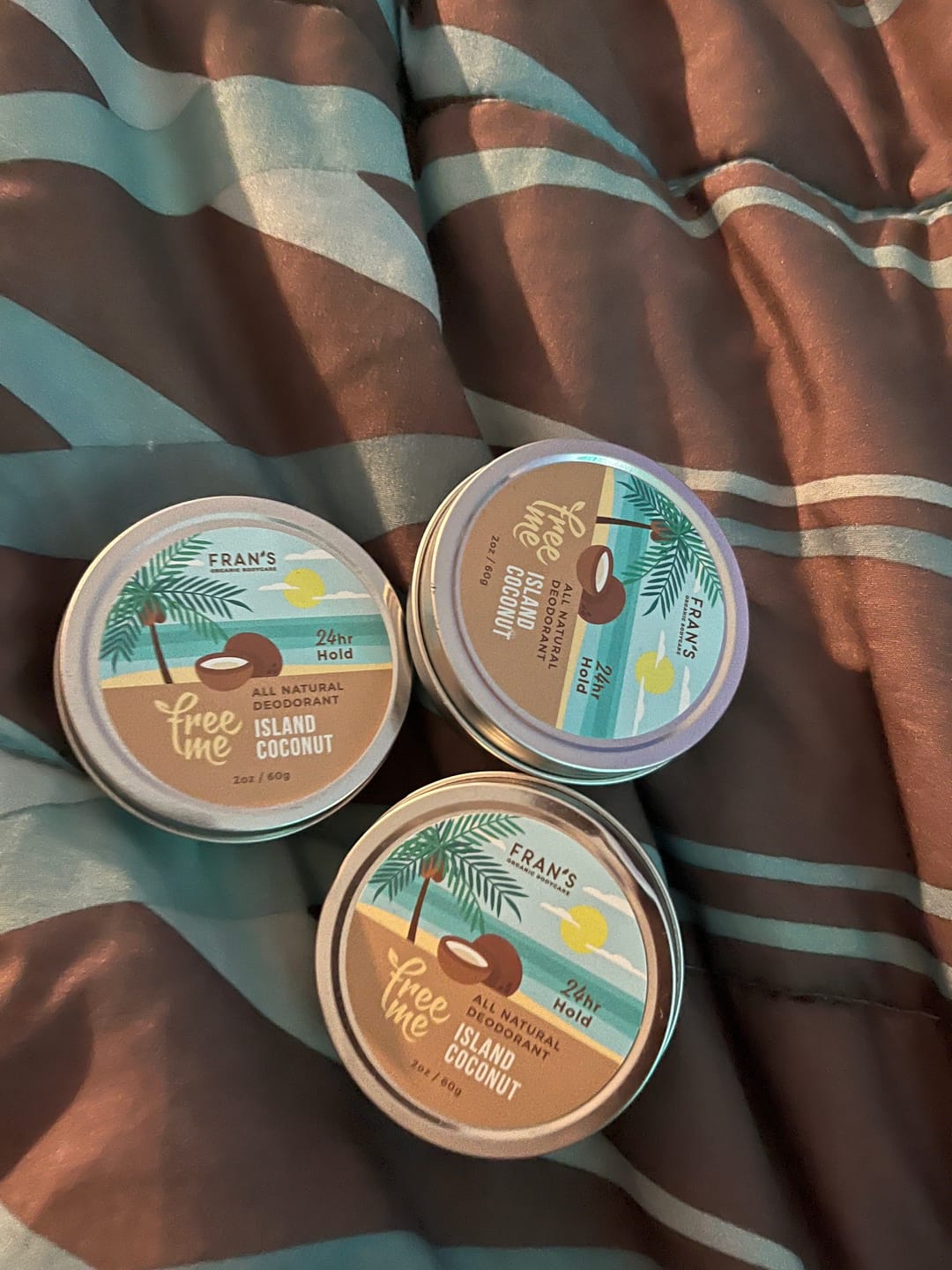 Customer photo review of FreeMe All Natural Deodorant