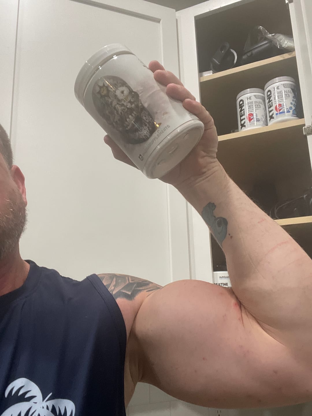 Customer photo review of SKULL High Stimulant Nootropic Pre-Workout