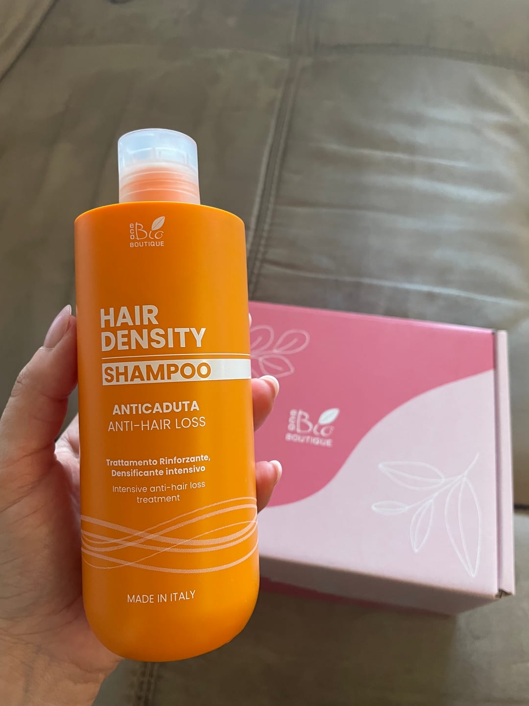 Customer photo review of Hair Density - Shampoo Anti Caduta