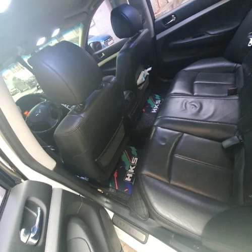 Customer photo review of HKS Floor Mats: Le Mans Confetti JDM Car Mats