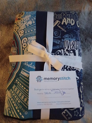 Customer photo review of T-Shirt Quilts