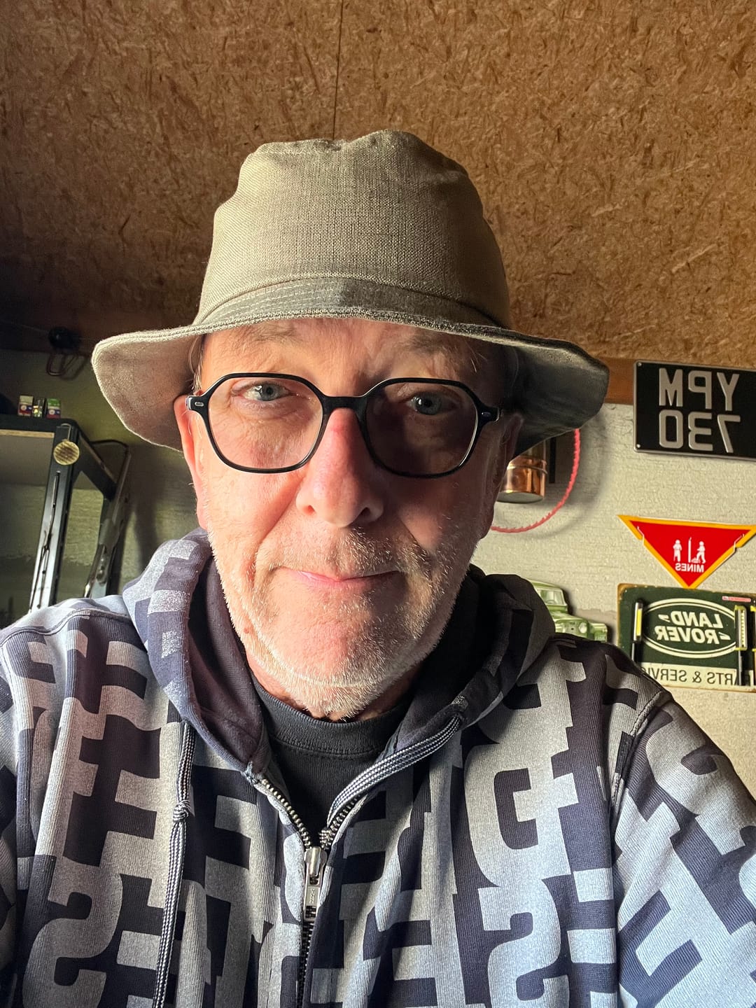 Customer photo review of Pork Pie Hat Linen