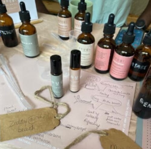 Customer photo review of Natural Perfume & Scent Creation Workshop, SHOREDITCH LONDON - £55