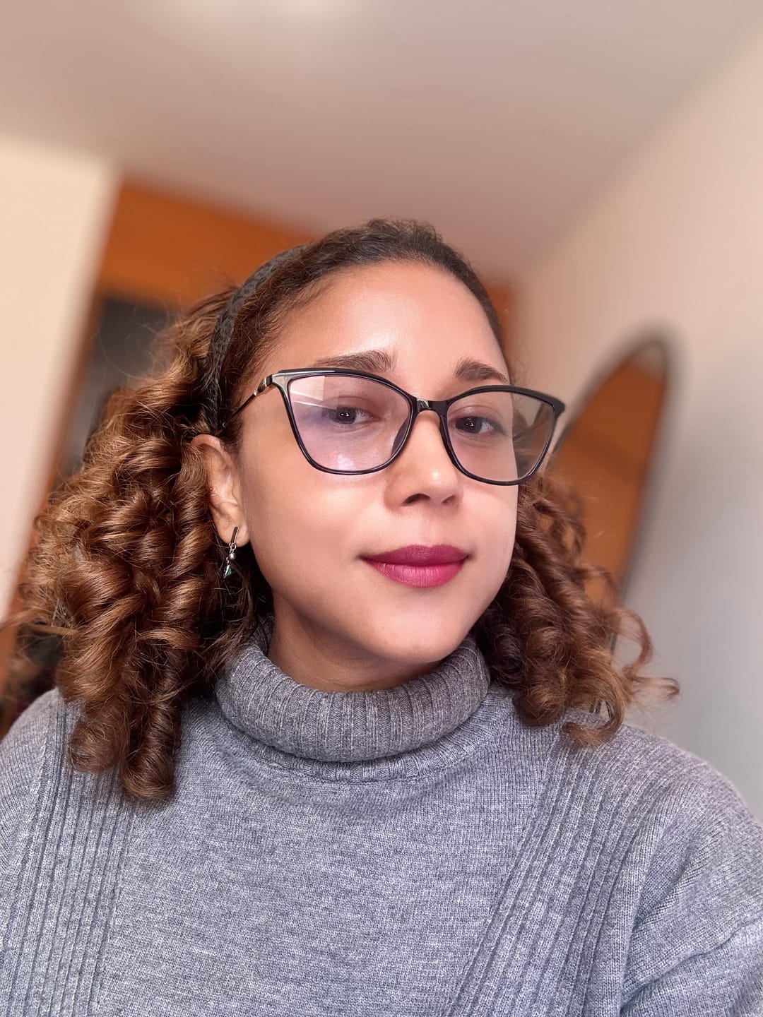 Customer photo review of TRONQUITOS Y MINI GORROS DE SATÍN - ONDAS SIN CALOR