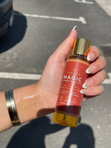 Customer photo review of Magic Body Oil - 100ml