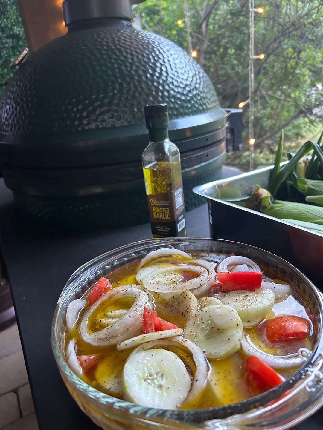 Customer photo review of Roasted Garlic Oil 8.1 oz
