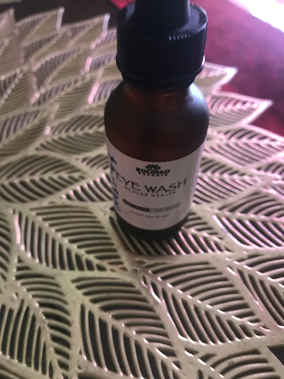Customer photo review of Eye Wash