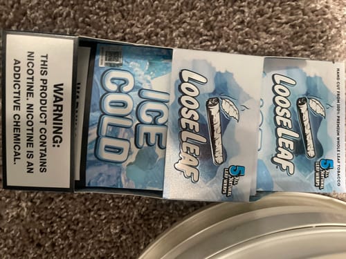 Customer photo review of Ice Cold LooseLeaf 5-Pack Wraps (40 Count)