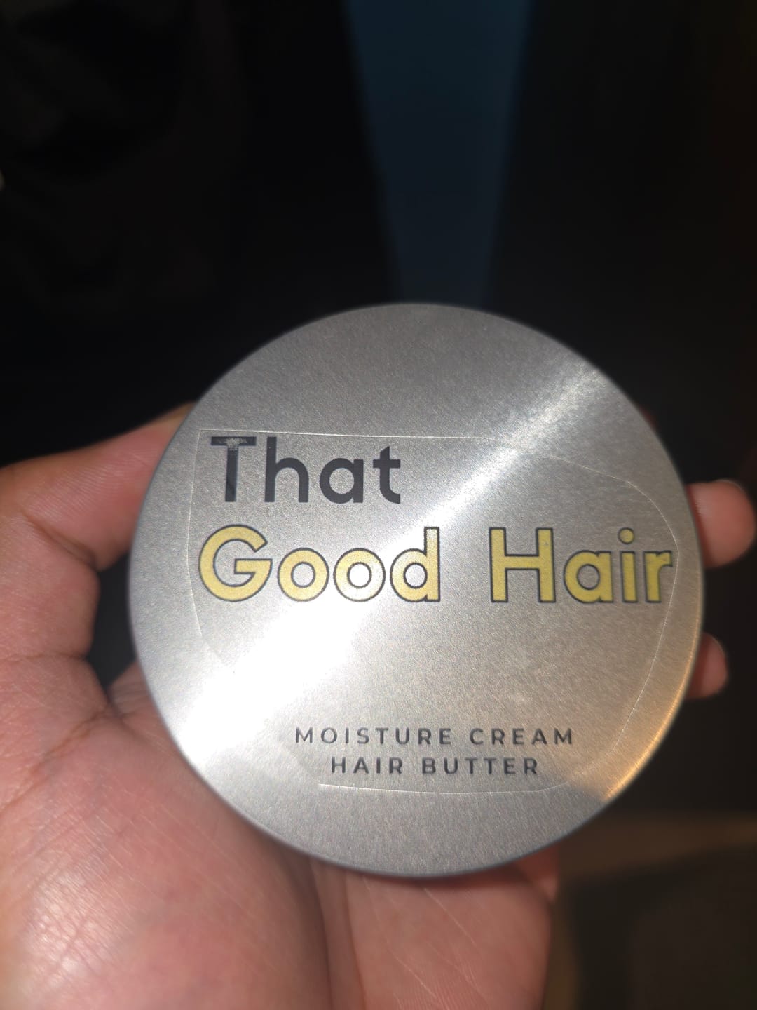 Customer photo review of Moisture Cream Hair Butter