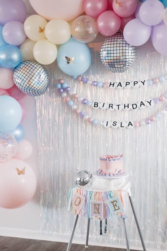 Customer photo review of In My Lover Era Balloon Garland Kit