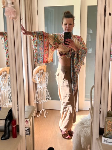 Customer photo review of Alondra Kimono