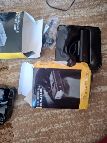 Customer photo review of Phares avant vélo ultra-lumineux Brightly™ - 24,99€