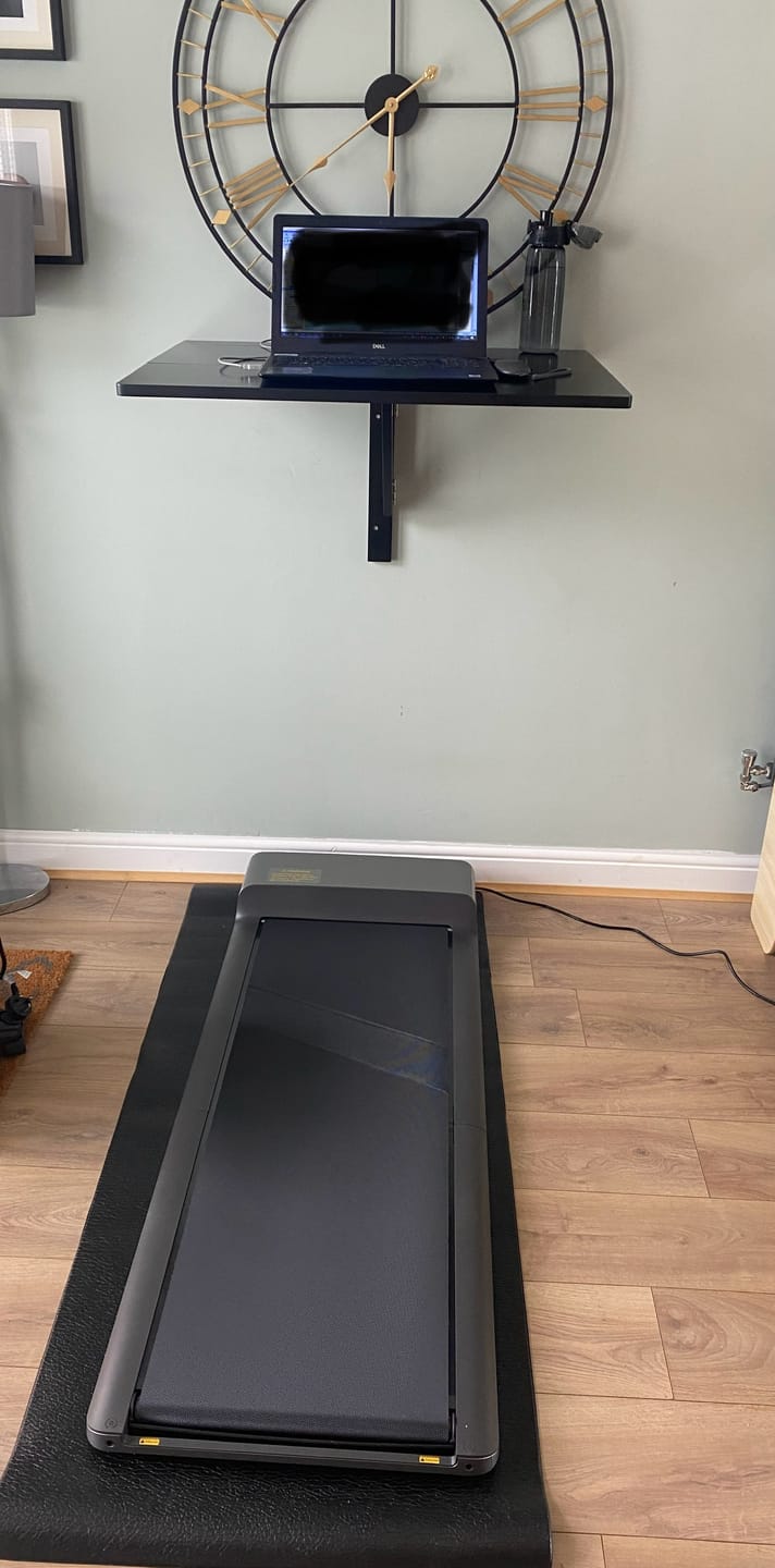 Customer photo review of ⚡ WalkingPad P1 Folding Walking Treadmill 3.72MPH 220 lbs For UK