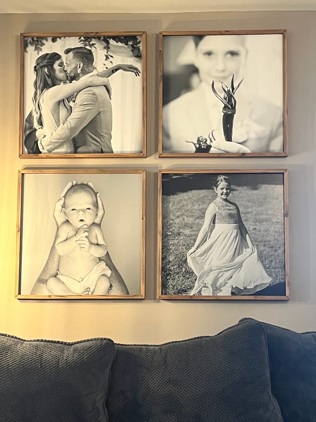 Customer photo review of Framed photo