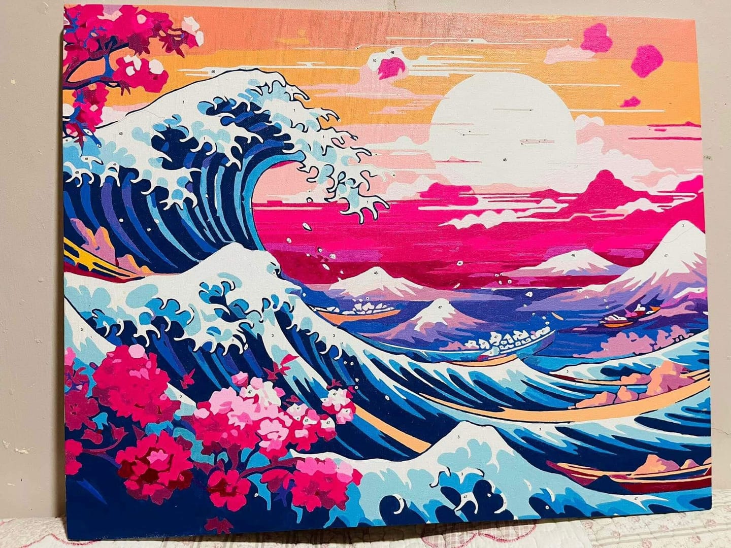 Customer photo review of Wave of Kanagawa