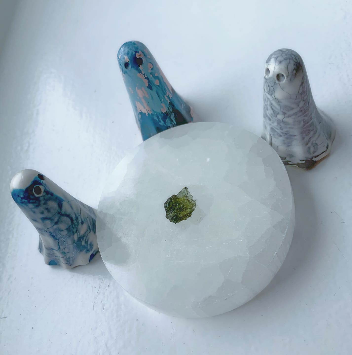 Customer photo review of Moldavite - Rough-Raw Pieces