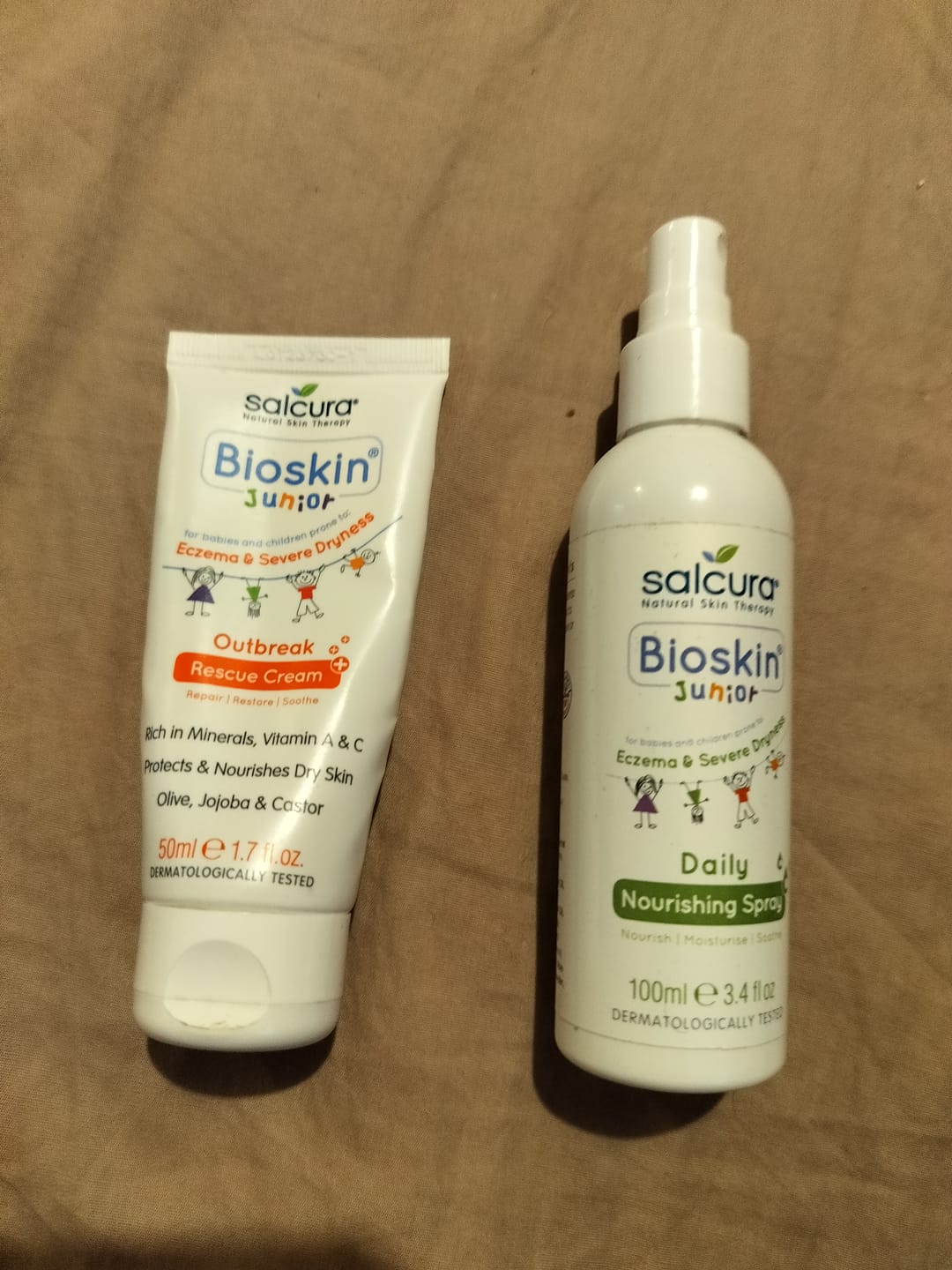 Customer photo review of Bioskin Junior Duo Pack