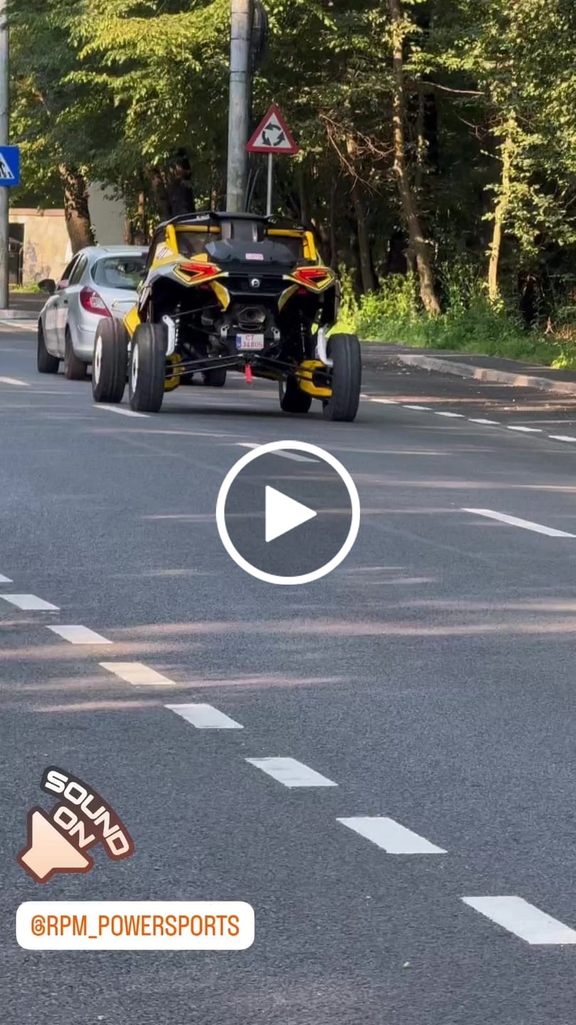 Customer video review of RPM SxS Can-Am Maverick R 3" E-Valve Mid Pipe / Electronic Dump Valve