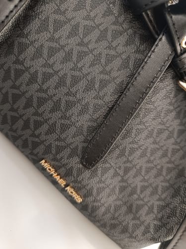Customer photo review of Emilia Small Logo Satchel (BLACK)