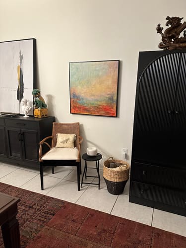 Customer photo review of Abstract Landscape Art #ABLS16