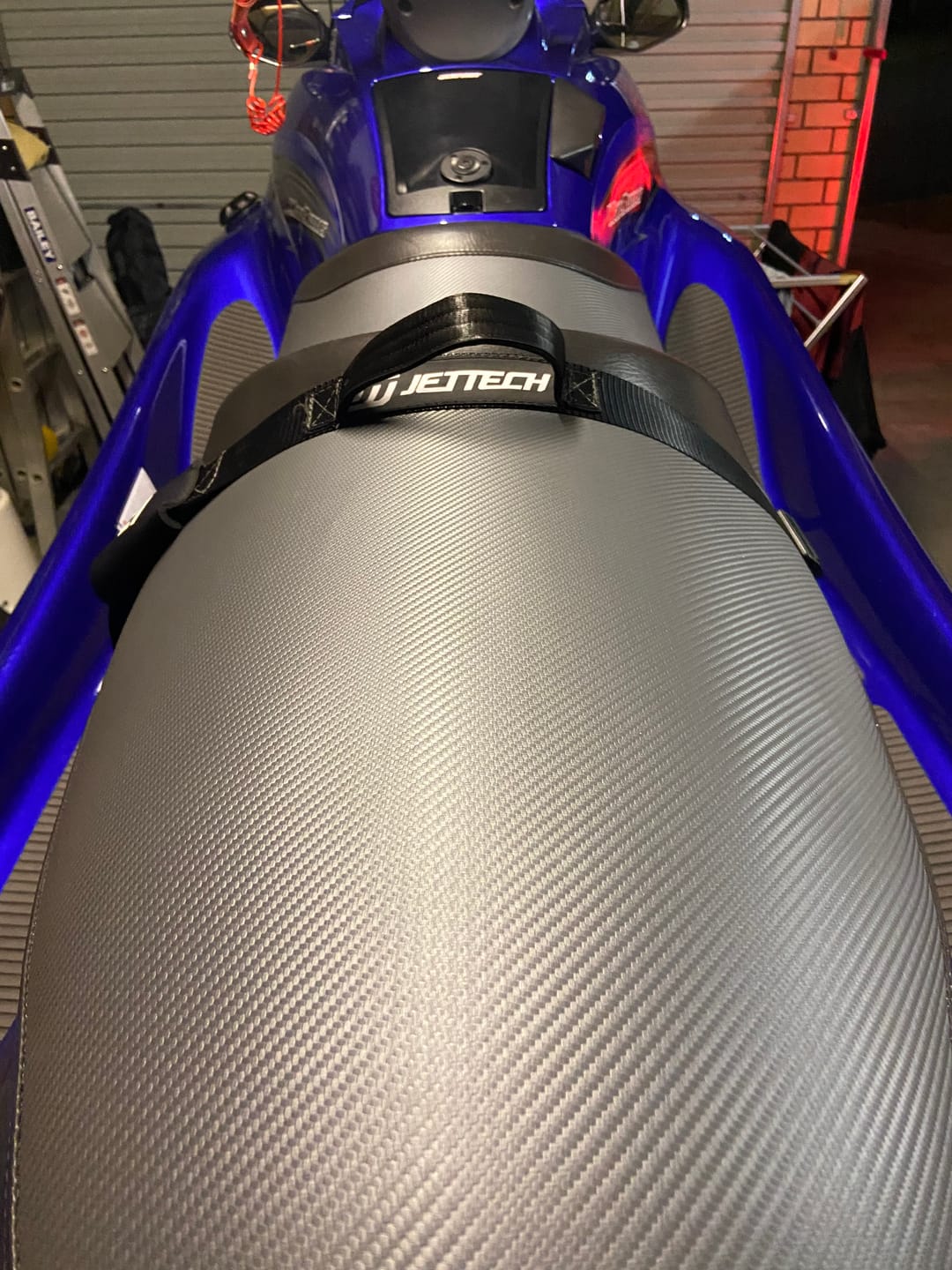 Customer photo review of Jet Tech Seat Straps & Handle