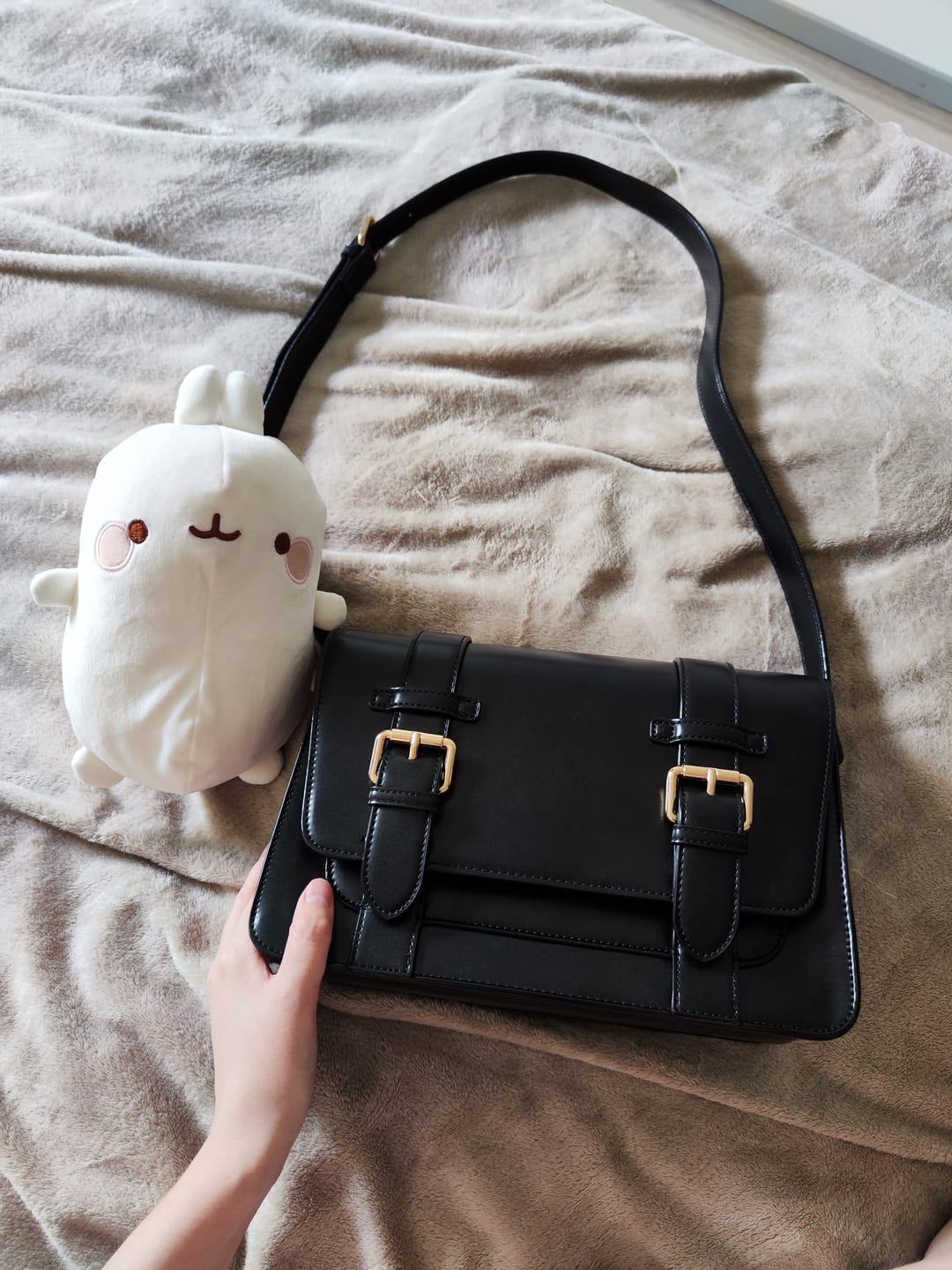 Customer photo review of Jane Messenger Bag