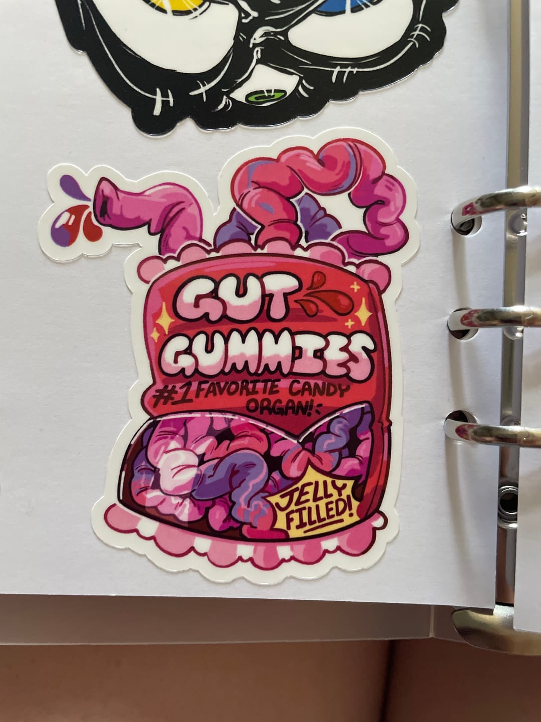 Customer photo review of Gore Candy Stickers