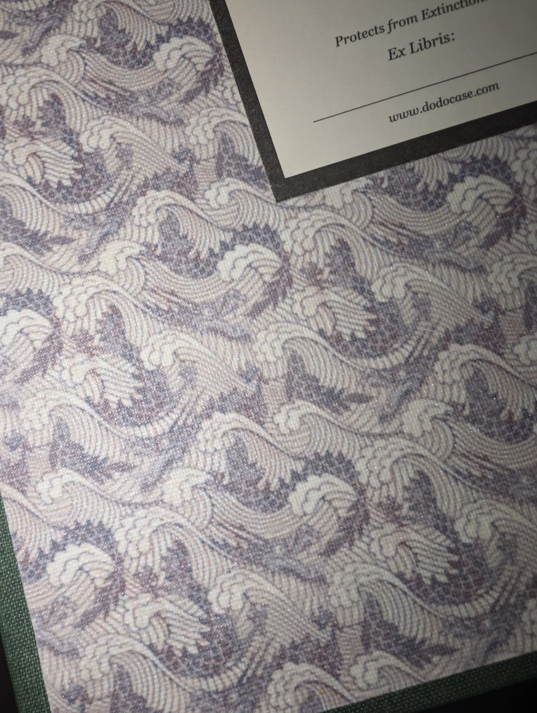 Customer photo review of Custom Book-Style iPad Case