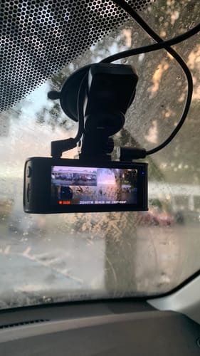 Customer photo review of Redtiger F7N/F17 Dash Cam Suction Mount with GPS Module