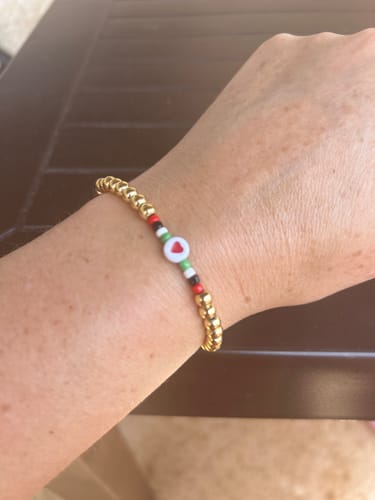 Customer photo review of Palestine Bracelet