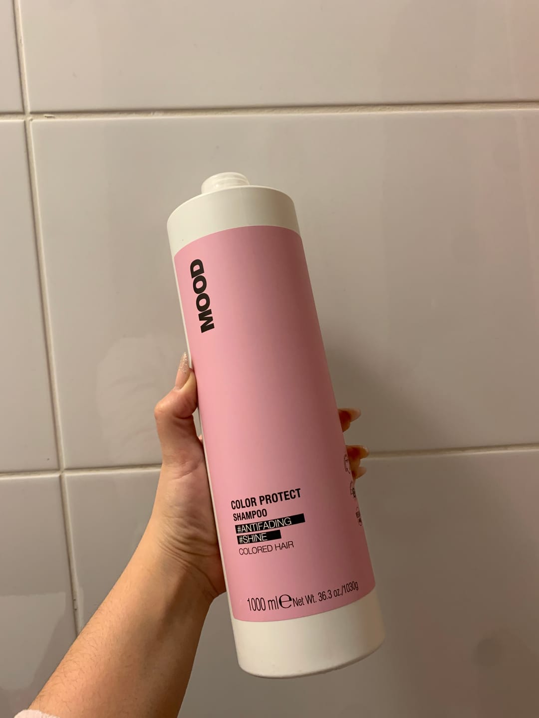 Customer photo review of Shampoo Protector Color Mood