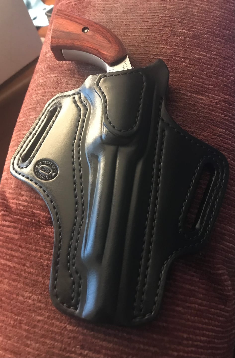 Customer photo review of Buy Now NAA "Earl" 4 inch Barrel Cross Draw
