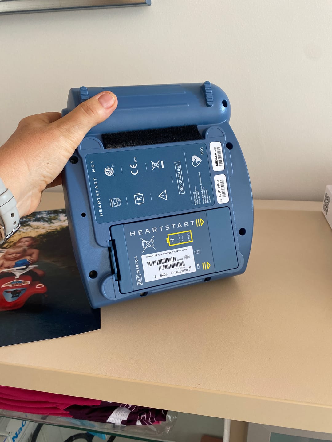 Customer photo review of 4200mah batterie für PHILIPS HerzStart FRx 861304 M5066A M5067A M5068A M5070A Hause Defibrillator HS1 Vor Ort AED