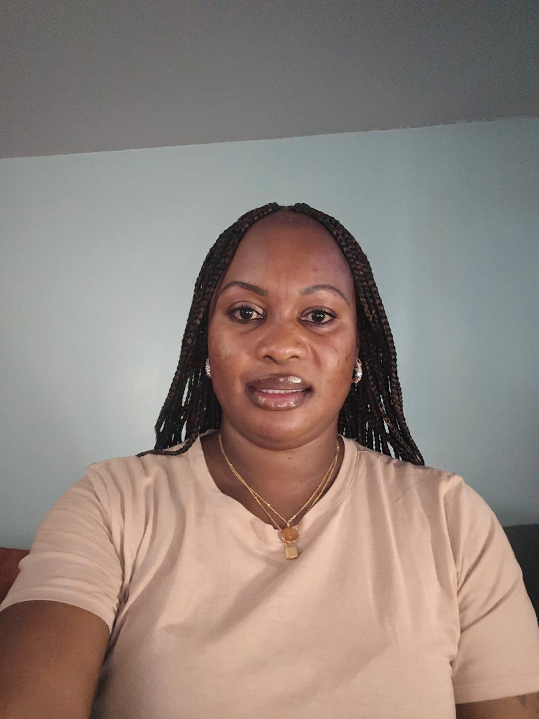 Customer photo review of NEW Organic Exfoliating Cream with SPF