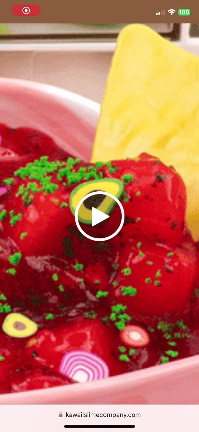 Customer video review of Pico De Slime-O Slime Dip