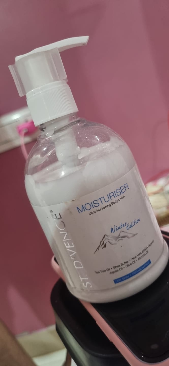 Customer photo review of Winter Body Lotion with Tea Tree & Shea Butter, 300 ml
