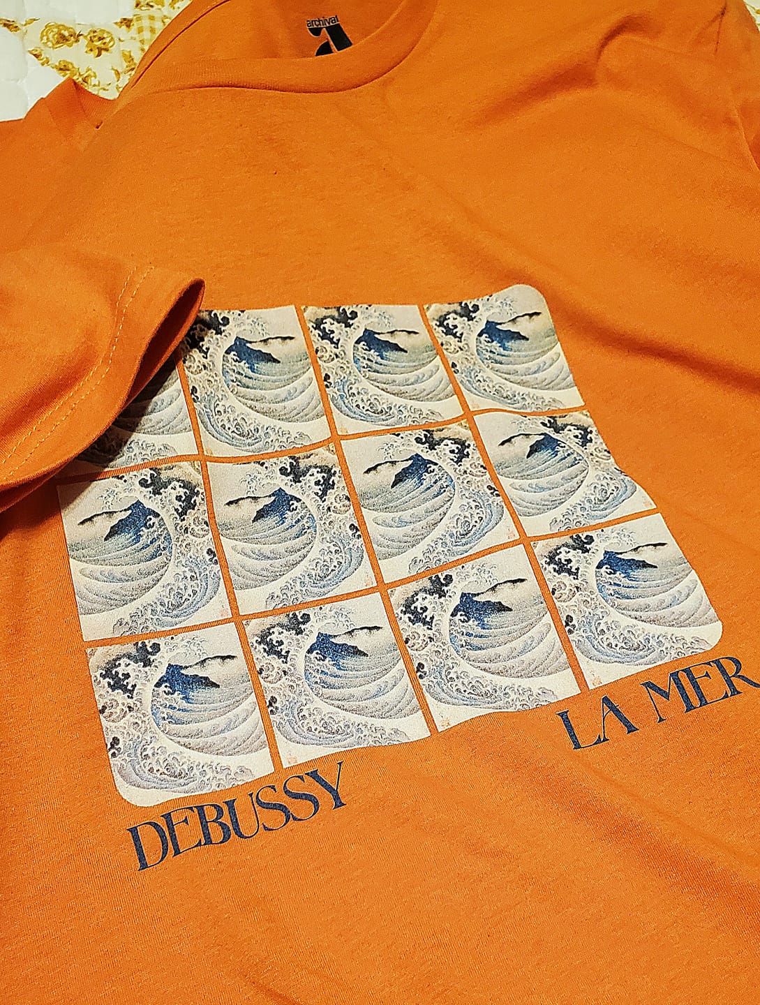 Customer photo review of Claude Debussy: La Mer T-Shirt