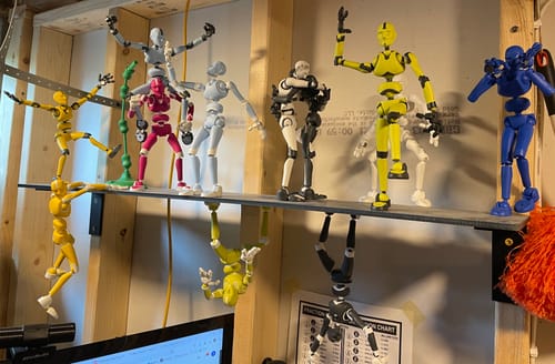 undefined review of BiCOLOR: COSMIC CANDY Stickybones—The Precision Art & Animation Figure image 1 out of 1