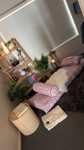 Customer photo review of Indi Rose Paisley Yoga Nidra and Meditation Comfort Bundle