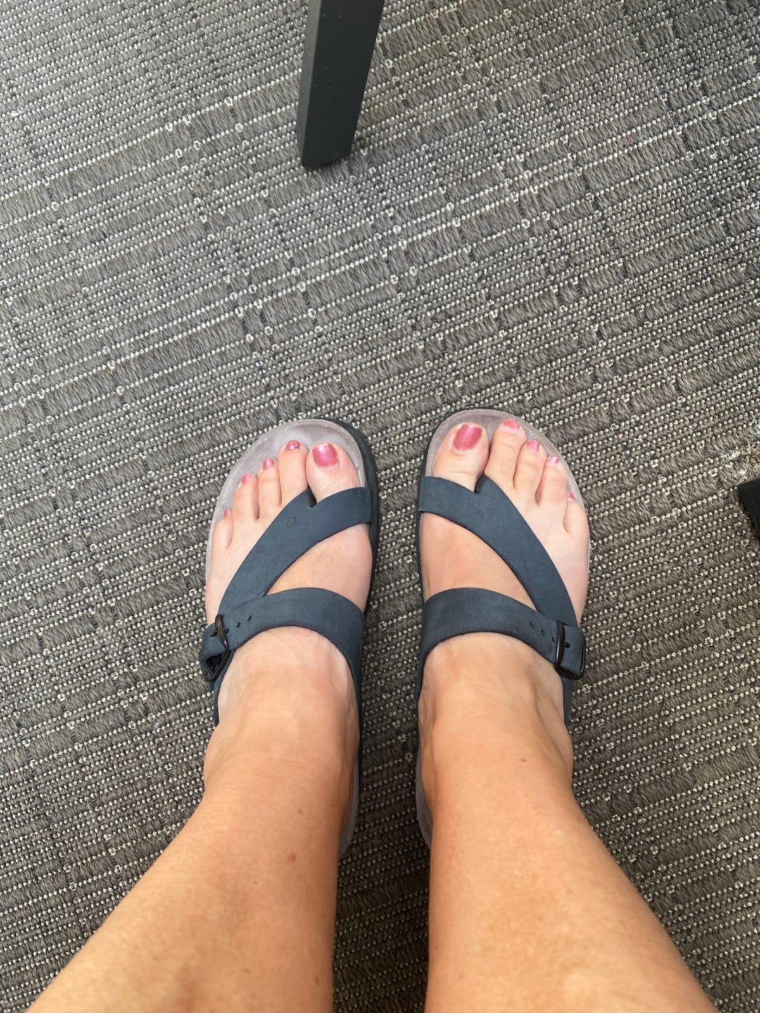 Customer photo review of Helen Navy Nubuck