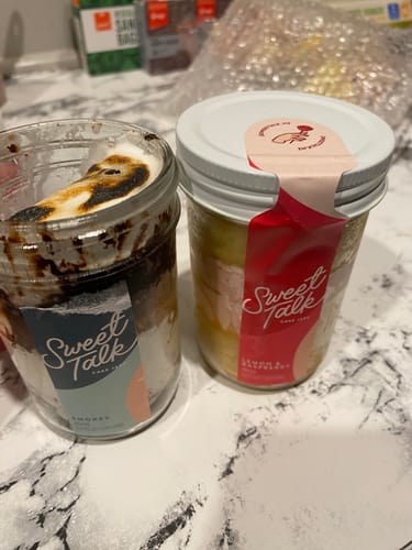 Customer photo review of Cake Jar's Double Pack