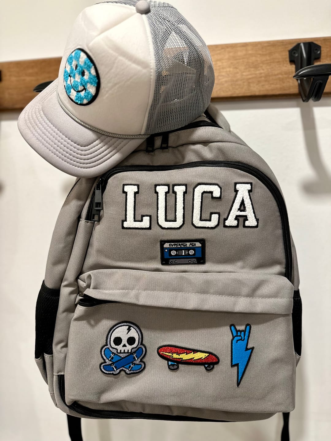 Customer photo review of Recycled Backpack