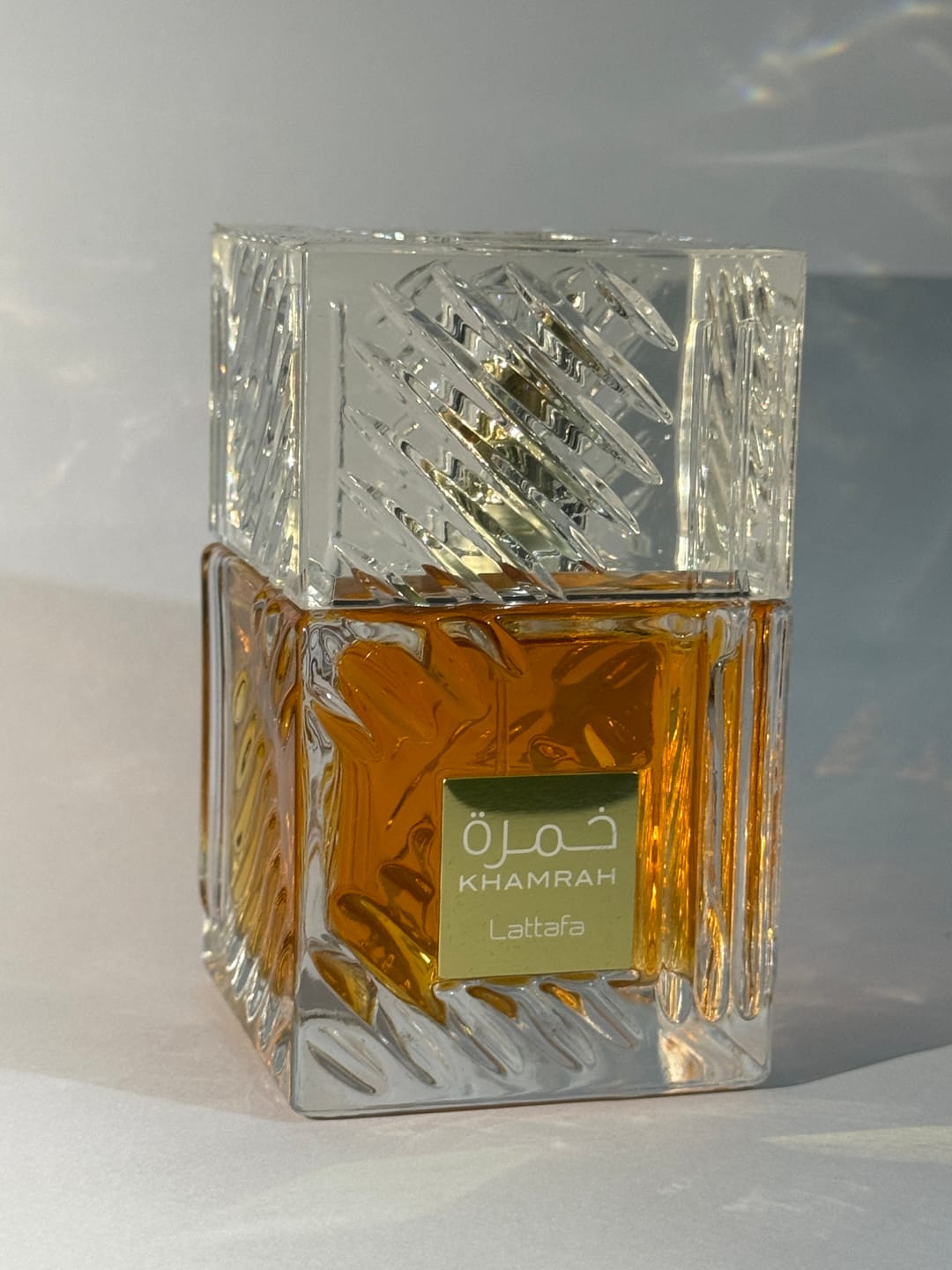 Customer photo review of Lattafa Khamrah Eau De Parfum For Unisex