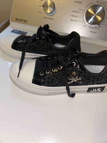 Customer photo review of Just Love Skulls Wonder Shoes