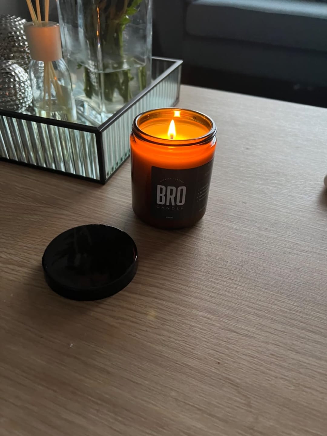 Customer photo review of The Outlaw Candle