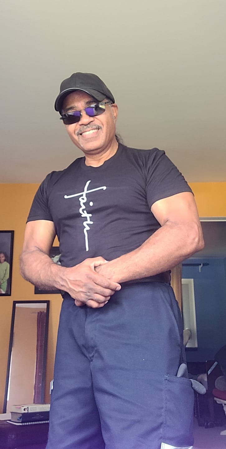 Customer photo review of Faith Cross Tee