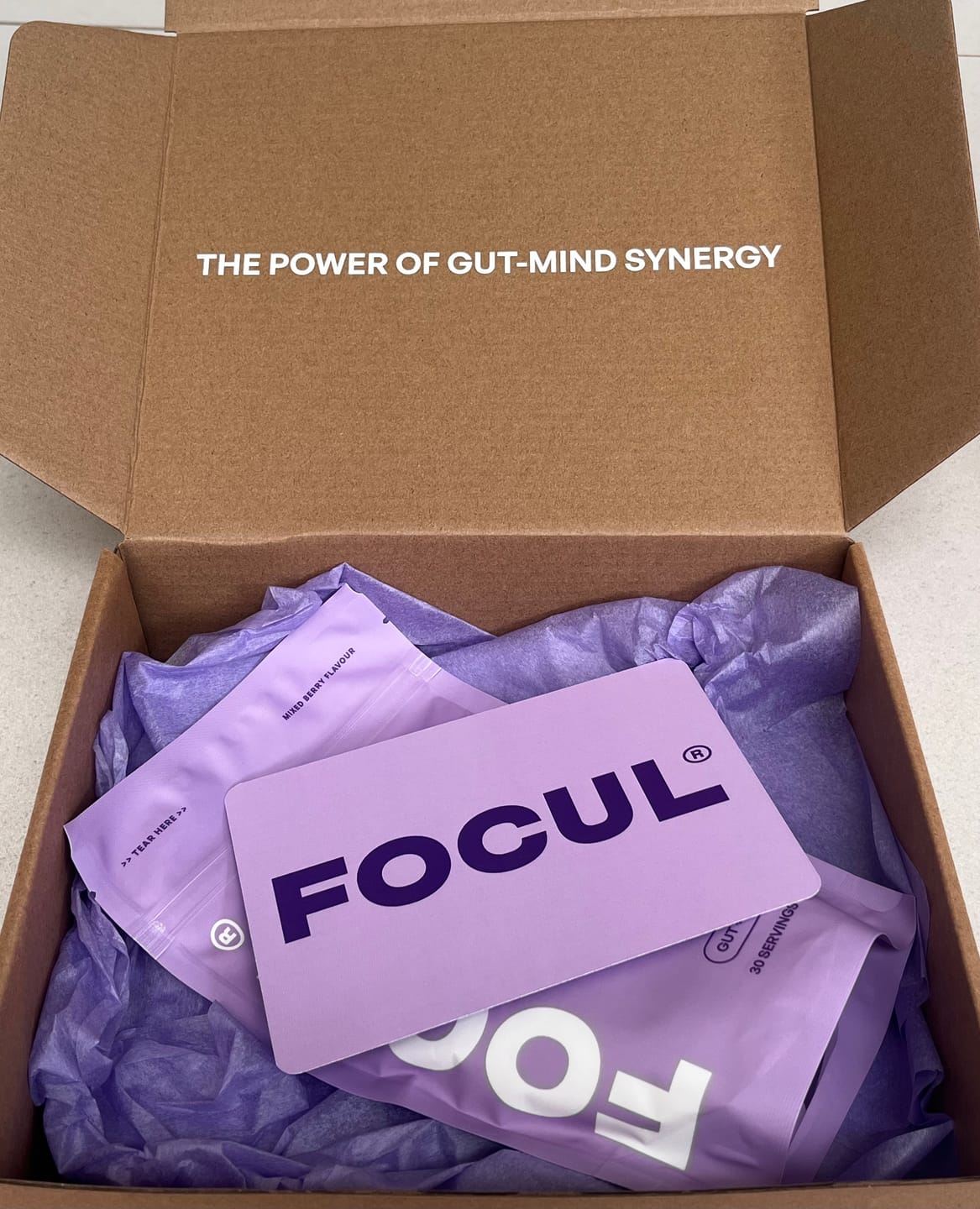 Customer photo review of Gut + Mind