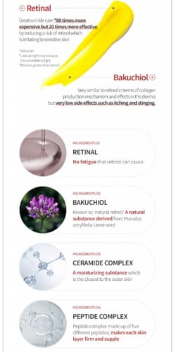 Customer photo review of Vegan Retinal Bakuchiol Serum