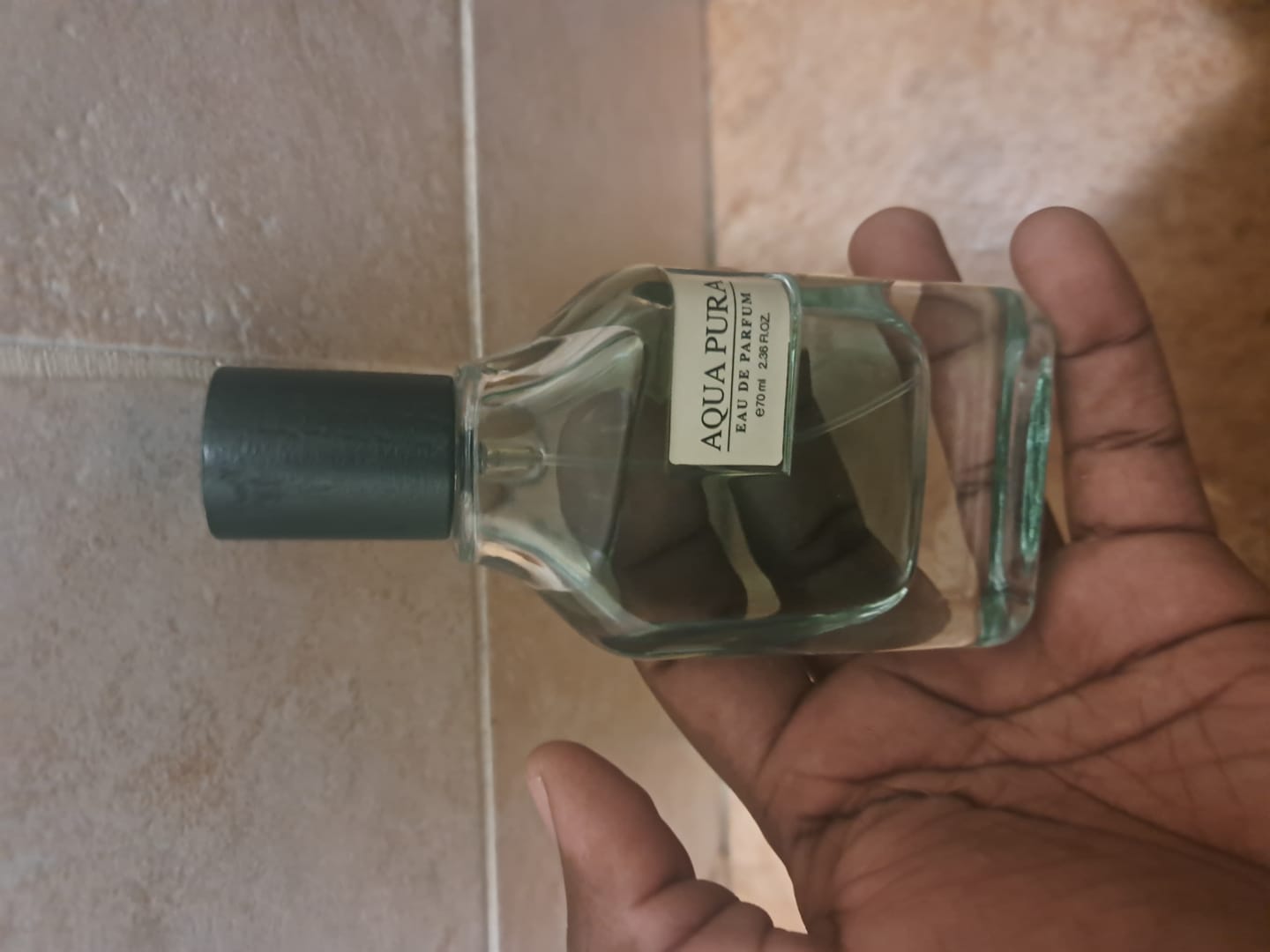 Customer photo review of Aqua Pura EDP 70 ml